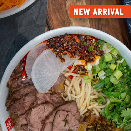 Pickled Vegetable Beef Noodle 酸菜牛肉面